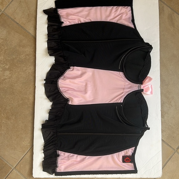 Strapless Corset Lace Underwire Corset Bra – Size Large - Picture 11 of 12